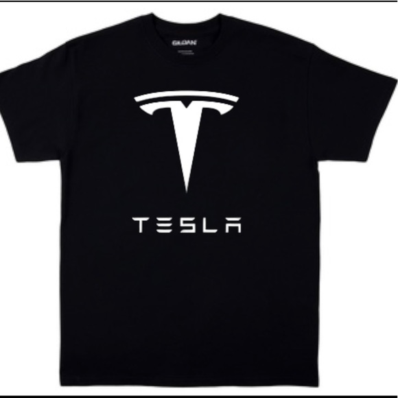 Other - Tesla T-Shirt  Black & White S .M. L .XL